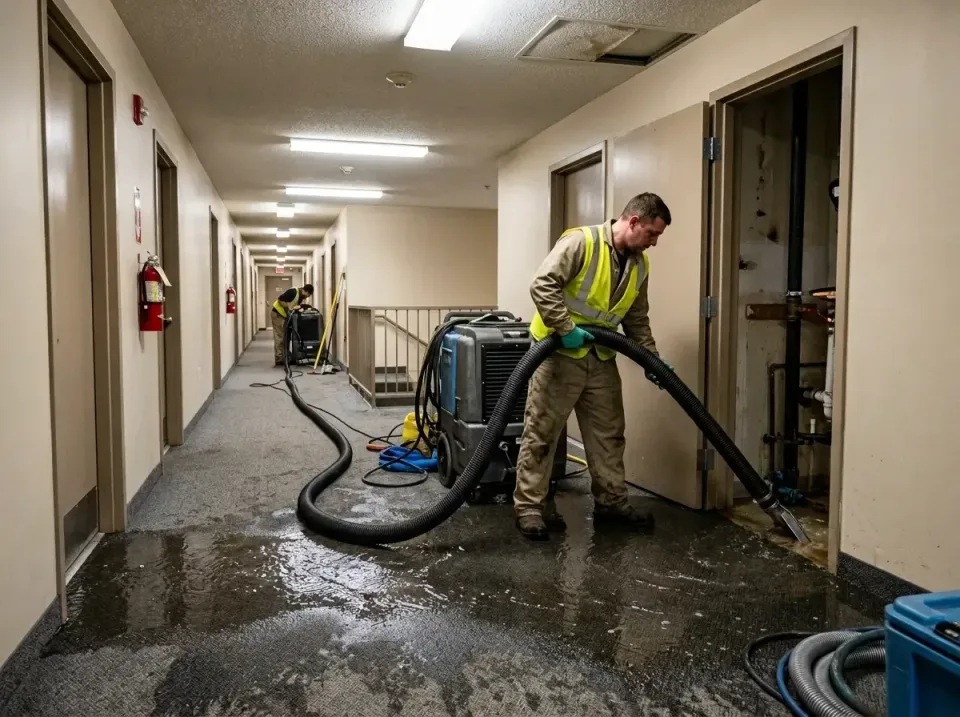 multi-unit-apartment-hallway-f-005 — frequently asked questions, Emergency Burst Pipe Water Extraction & Removal in Kenilwor…